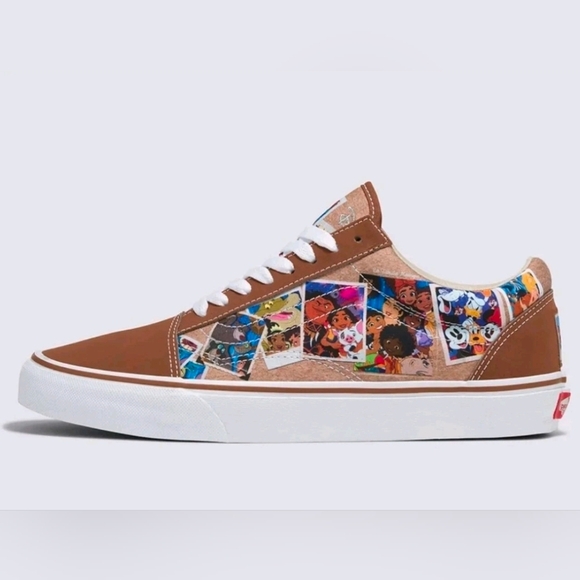 Vans Old Skool Disney 100 Men Size 10sl Scrapbook Mutlicolor 122025 - Picture 3 of 7